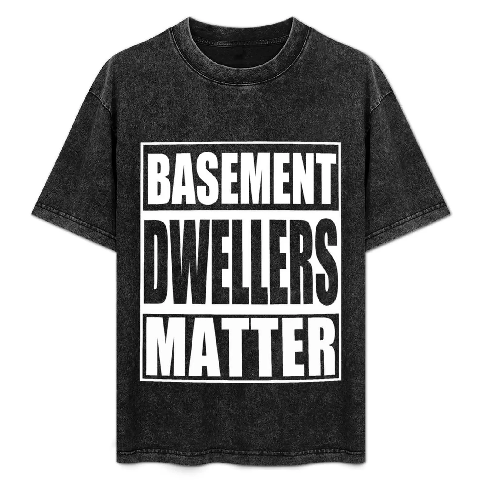 

Футболка Basement Dwellers Matter, дышащая базовая хлопковая футболка