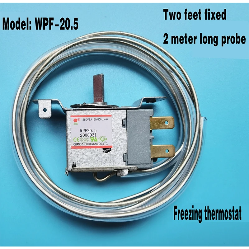 Thermostat de réfrigérateur WDF20-L V, nouveau, pièces de réfrigérateur, contrôleur de température en métal pour la maison, 250