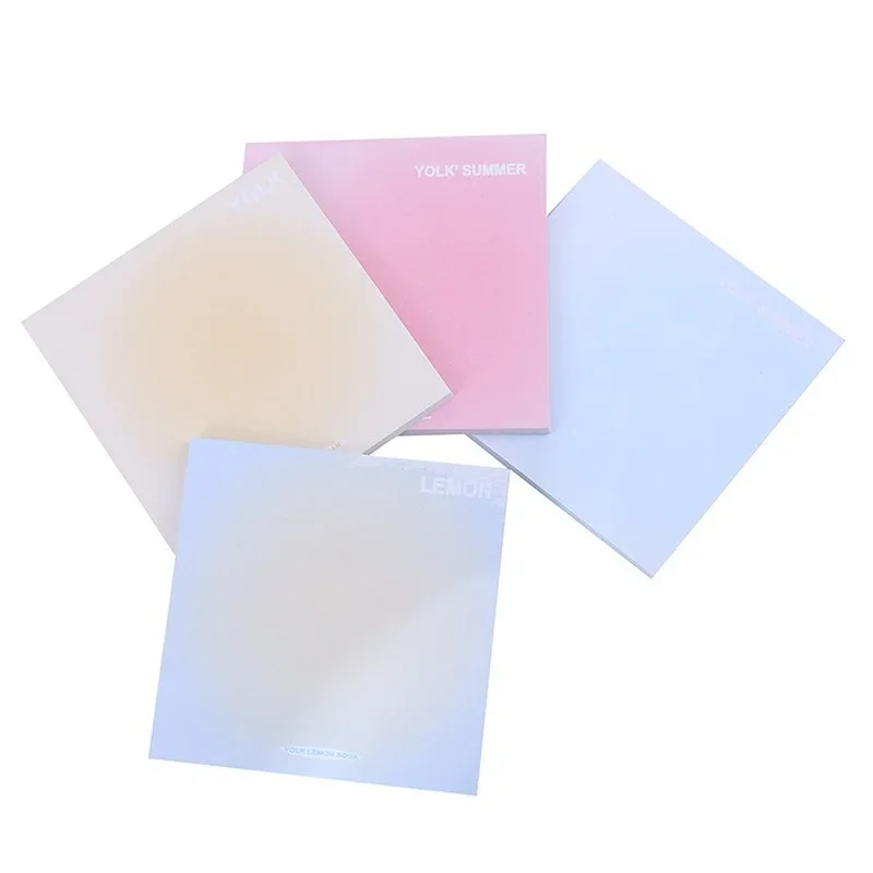 Student School Office Stationery Supplies Planner Notebook Scrapbook Design Materials Gradient Color Sticky Notes