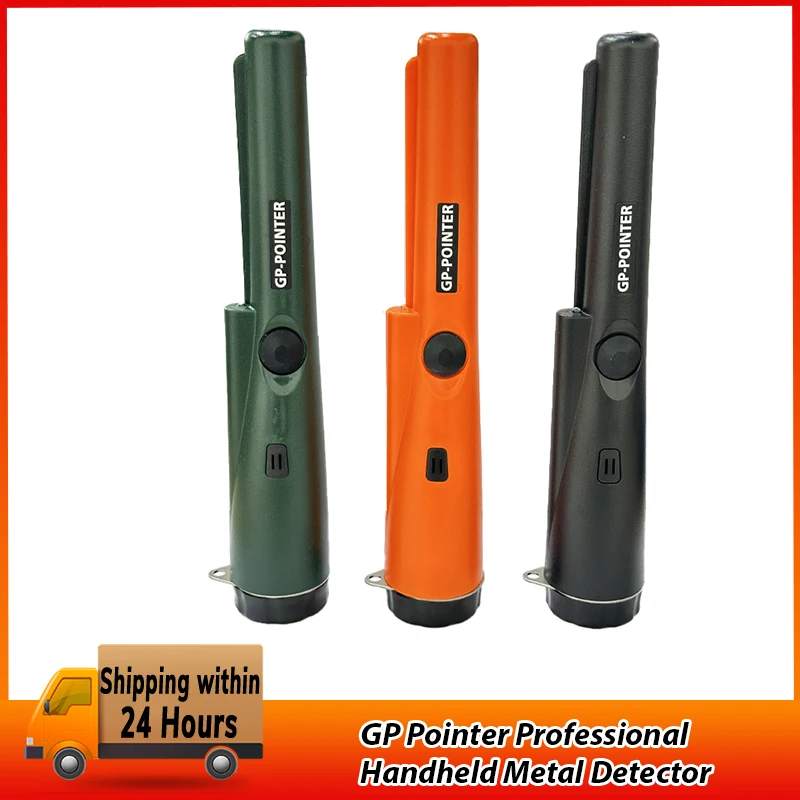 Treasure Hunter GP Pointer detektor logam genggam profesional, Pointer pencari Pinpointer tahan air pemindai samping 360