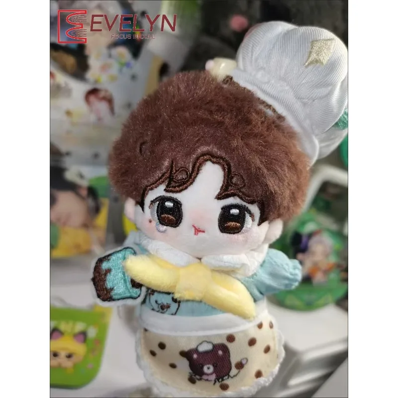 Evelyn 10cm Cute Series Baby Clothes Starfish Body Normal Body Set Kitchen Cotton Doll Doll Kitchen God Changing Set