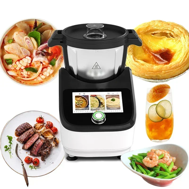 

2025Full-automatic Smart Wifi Multifunctional Bimby Kitchen Kitchen Processor Cooking Machine Thermo Cooker Food Mixer