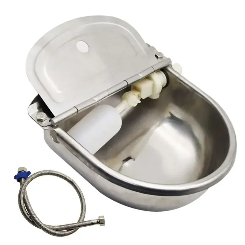 Stainless Steel Automatic Water Dispenser, Cow, Horse, Sheep Water Trough, Cow Water Bowl B