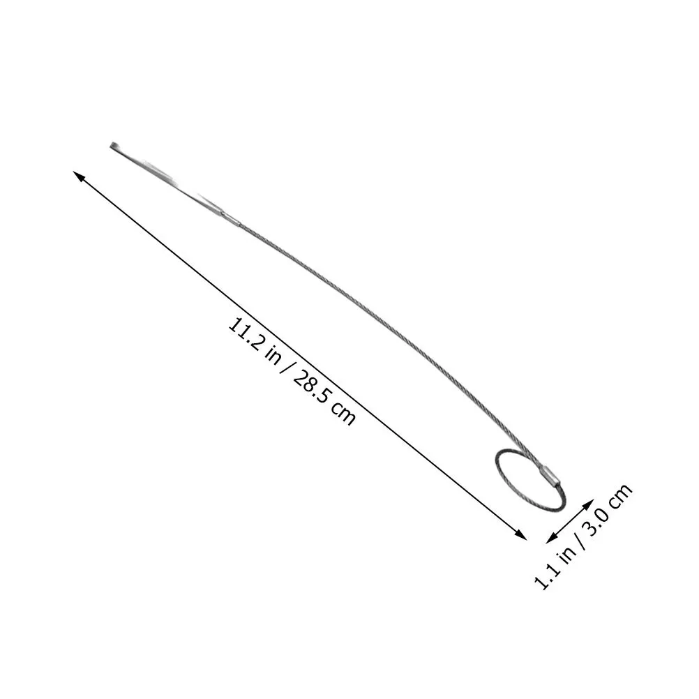 

4pcs Barbecue Skewers Stainless Steel Reusable Grilling Skewers For Meat Vegetables Kabob Roasting Camping Outdoor Picnic Grill