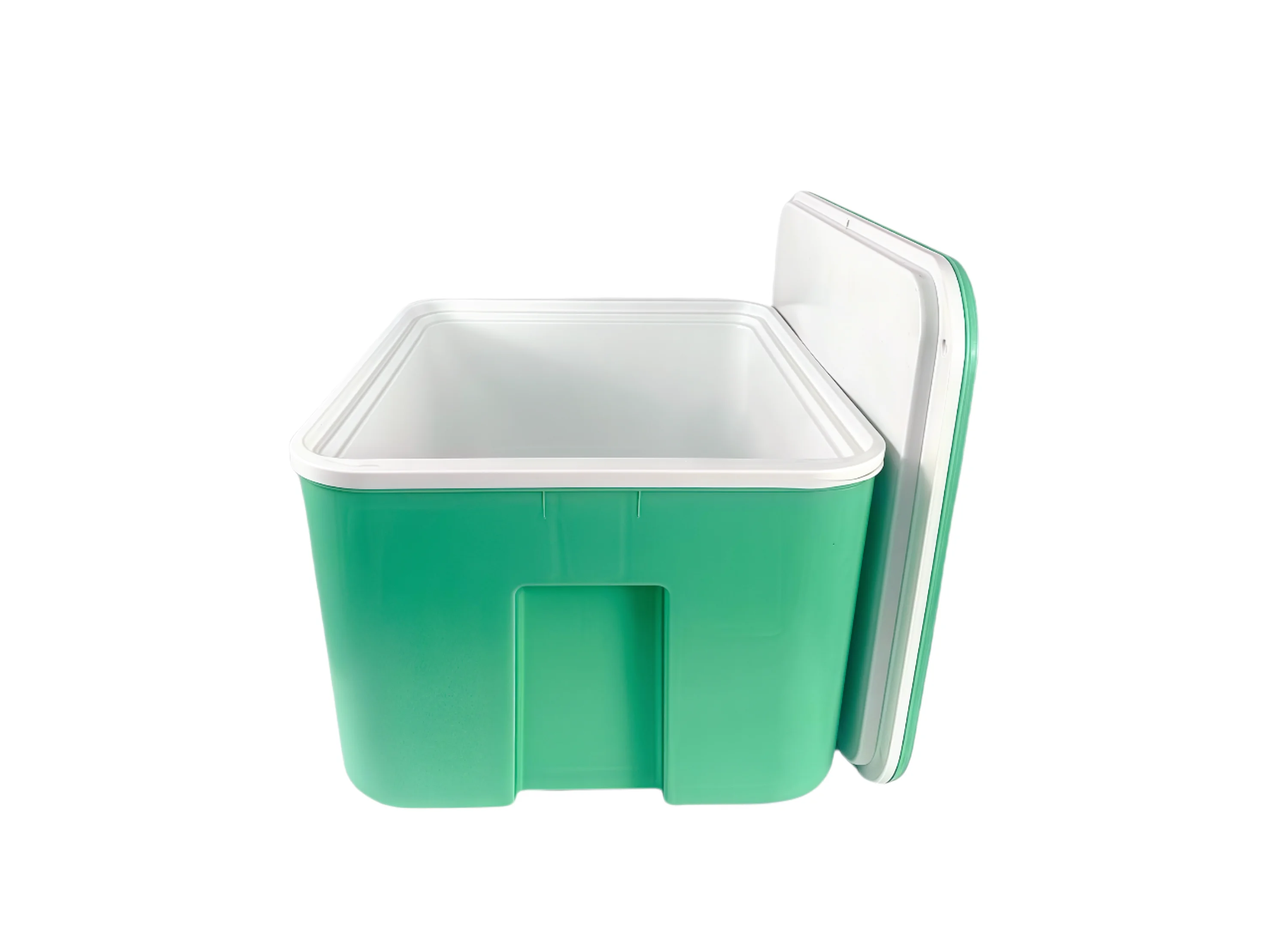 PP-66L OEM مخصص PP حقن مصبوب صندوق تبريد معزول قابل لإعادة الاستخدام لتوصيل الطعام ، صندوق معزول