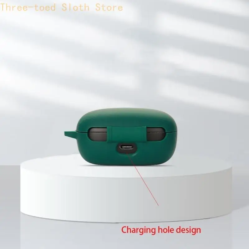 Rutschfeste Hülle für EarFun Air 3 Kopfhörergehäuse, weiche, kratzfeste Abdeckung E74A – Detail 9
