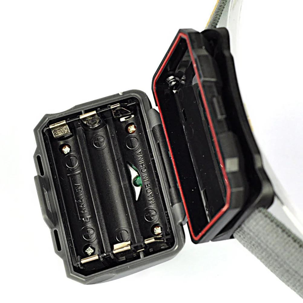 

1pcs Headlamp Light LED Outdoor Safety Riding Visual Warning Camping Headlamps Bright Strobe Red White Mini Adjustable