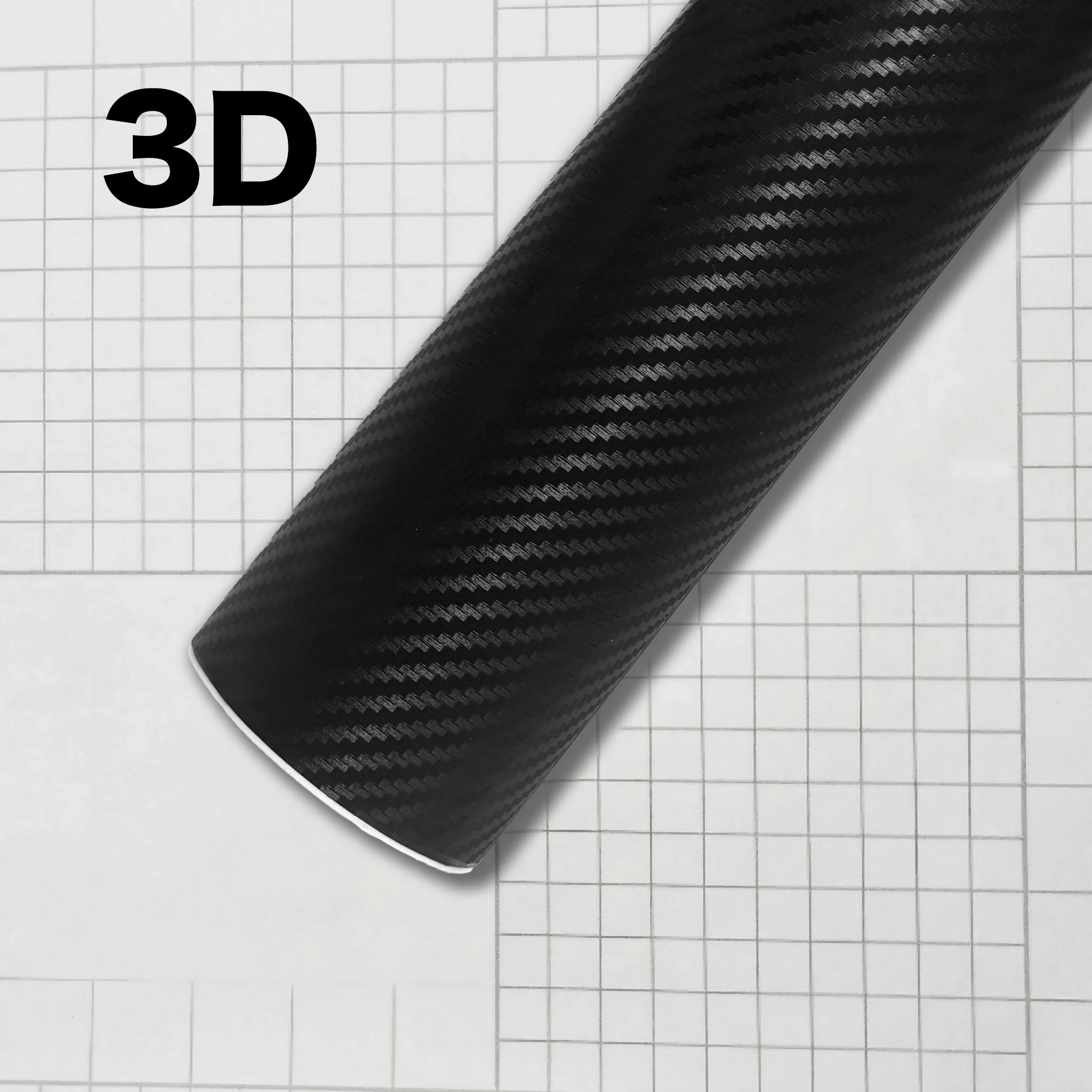 Koolstofvezel Auto Body Film Vinyl Wrap Matte Accessoires Glanzend Zwart Sticker 3D 4D 5D 6D Auto Folie Cover Die Decoratie