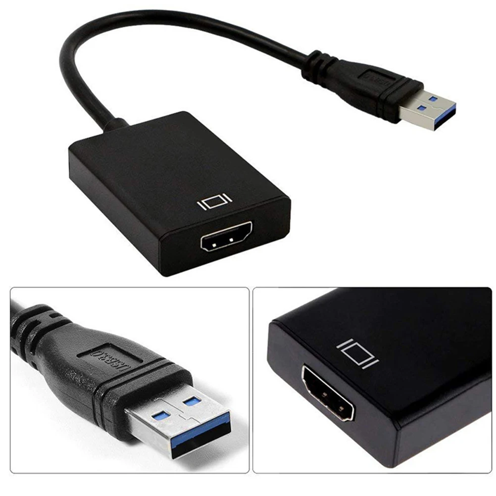 

Кабель-переходник USB3.0 с поддержкой нескольких на 6 дисплеев для проектора портативного ПК