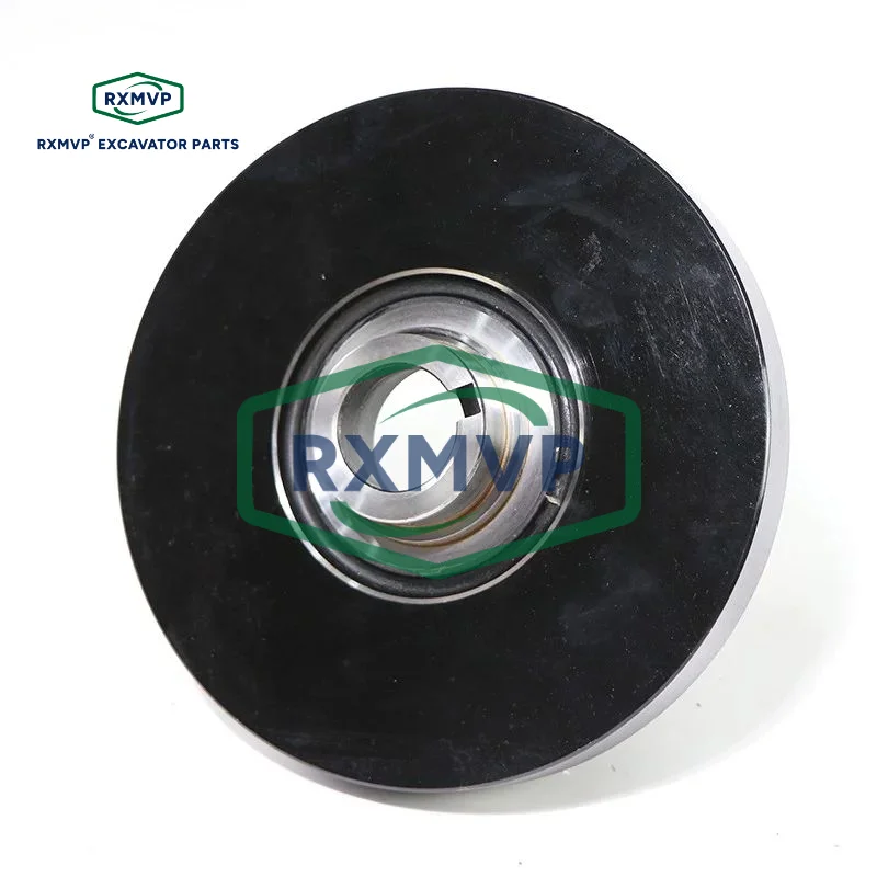 For Doosan Daewoo Dh Dx 150 215 220 225-5-7 Crankshaft Db58 Pulley Pulley Original Excavator Accessories