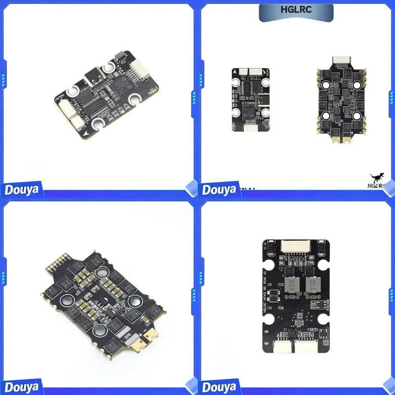 H743 8S MINI V1 FC 60A 4IN1 6S ESC, 8bit Dual-BEC Gyro 20x20mm Flight Control Stack, DIY FPV RC Toy Gift