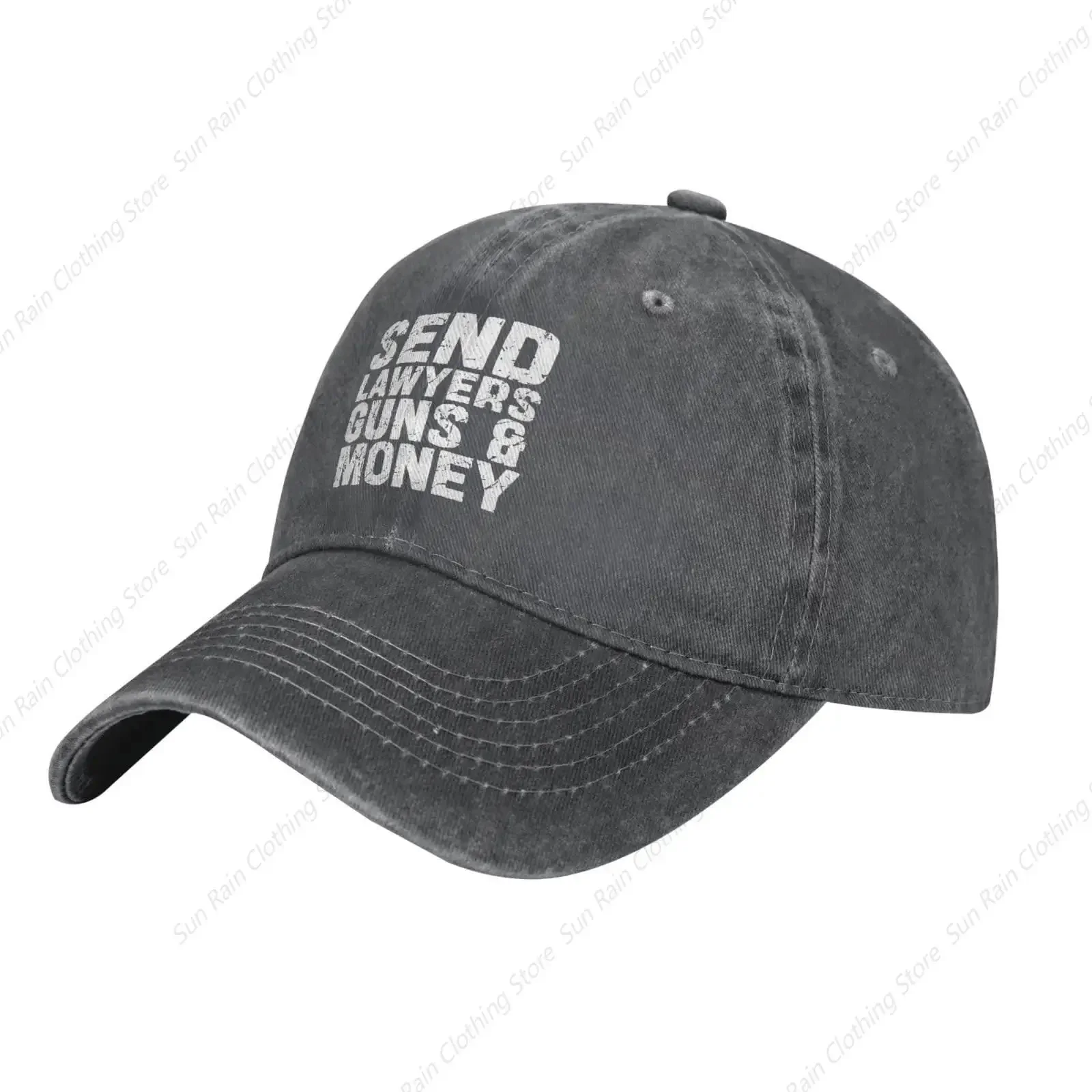 Send Lawyers Guns and Money Caps Men Women Baseball Cap Adjustable Trucker Hat Cowboy Hats