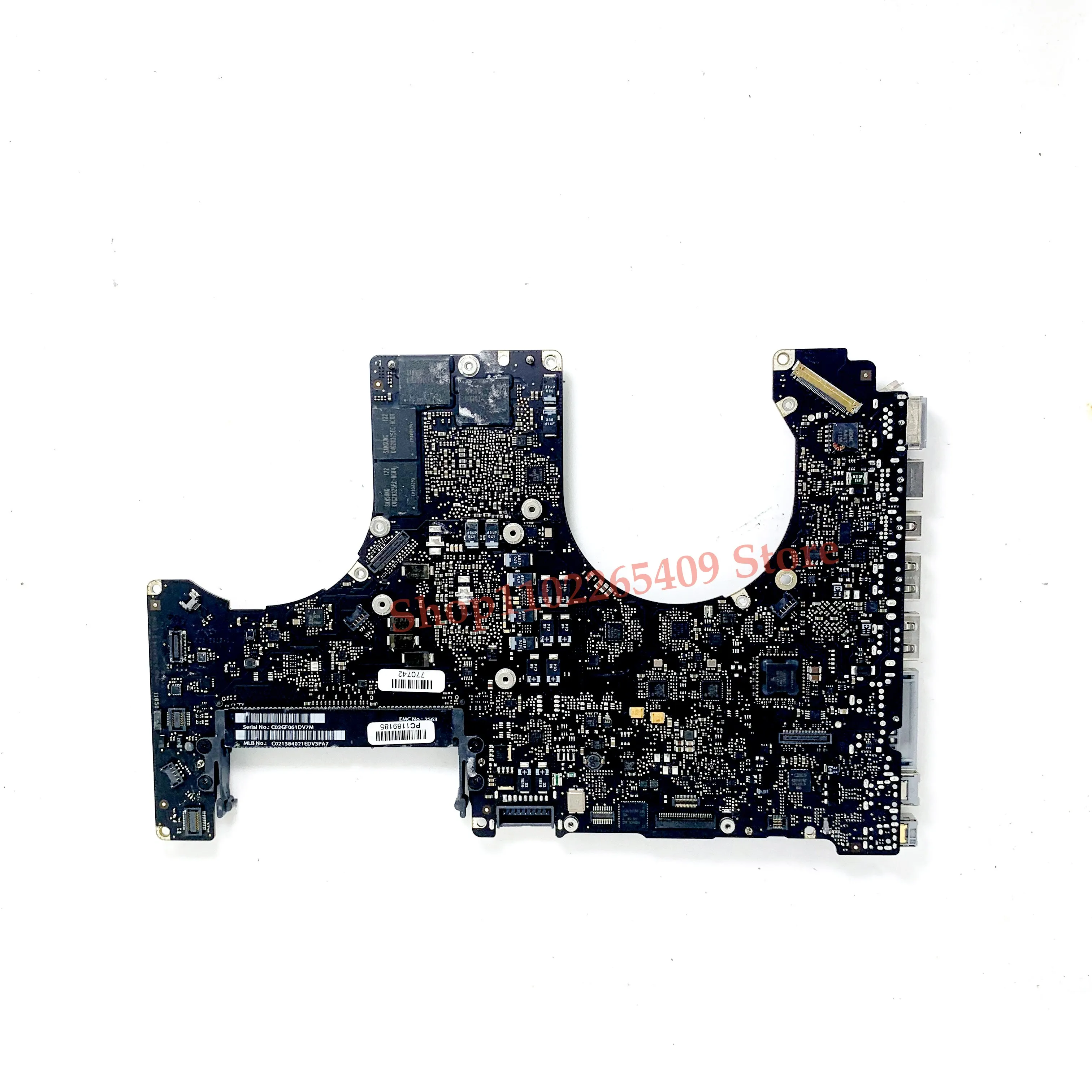 

820-2915-B 2,4 ГГц для материнской платы APPLE Macbook A1286 216- 0810084 С процессором SR02R I7-2760QM SLJ4P HM65 100% полная работа хорошо