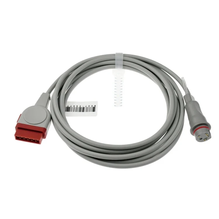 IBP Cable With Utah BD ABBOTT  Edward Medex Connector  For GE-Marquette  Pressure Transducer IBP Adapter