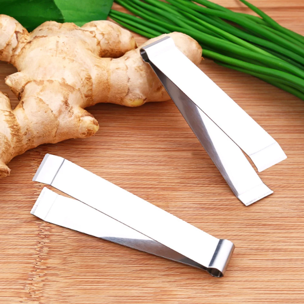 

4pcs Stainless Steel Removal Tools Portable Chicken Hair Plucking Tool Fish Bone Tweezers Kitchen Supplies Puller Clip