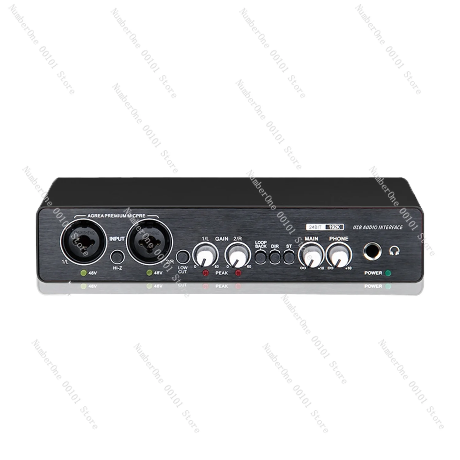 Small external professional sound card USB computer drive-free Karaoke instrument arranger mixer