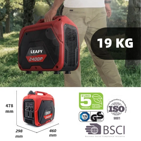 Generator benzynowy 2000 W Cichy Generator Przenośny Generator Inwerterowy Dla Domu