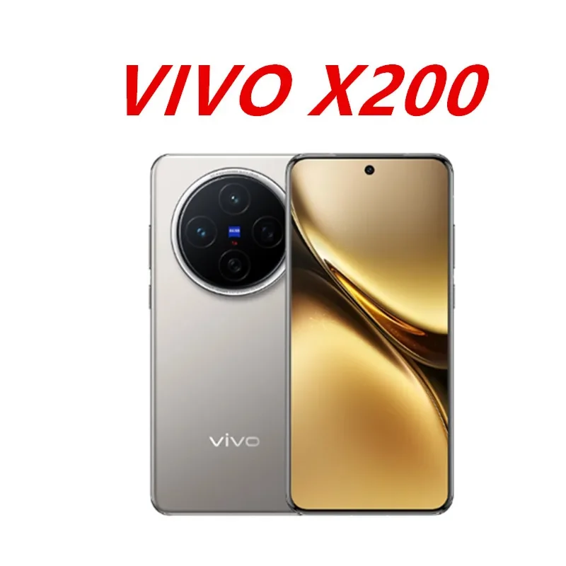 New Vivo X200 Mobile Phone 50.0MP Camera 6.67 AMOLED 120HZ Dimensity 9400 OTA 5800mAh Battery 50.0MP Camera Android 15.0