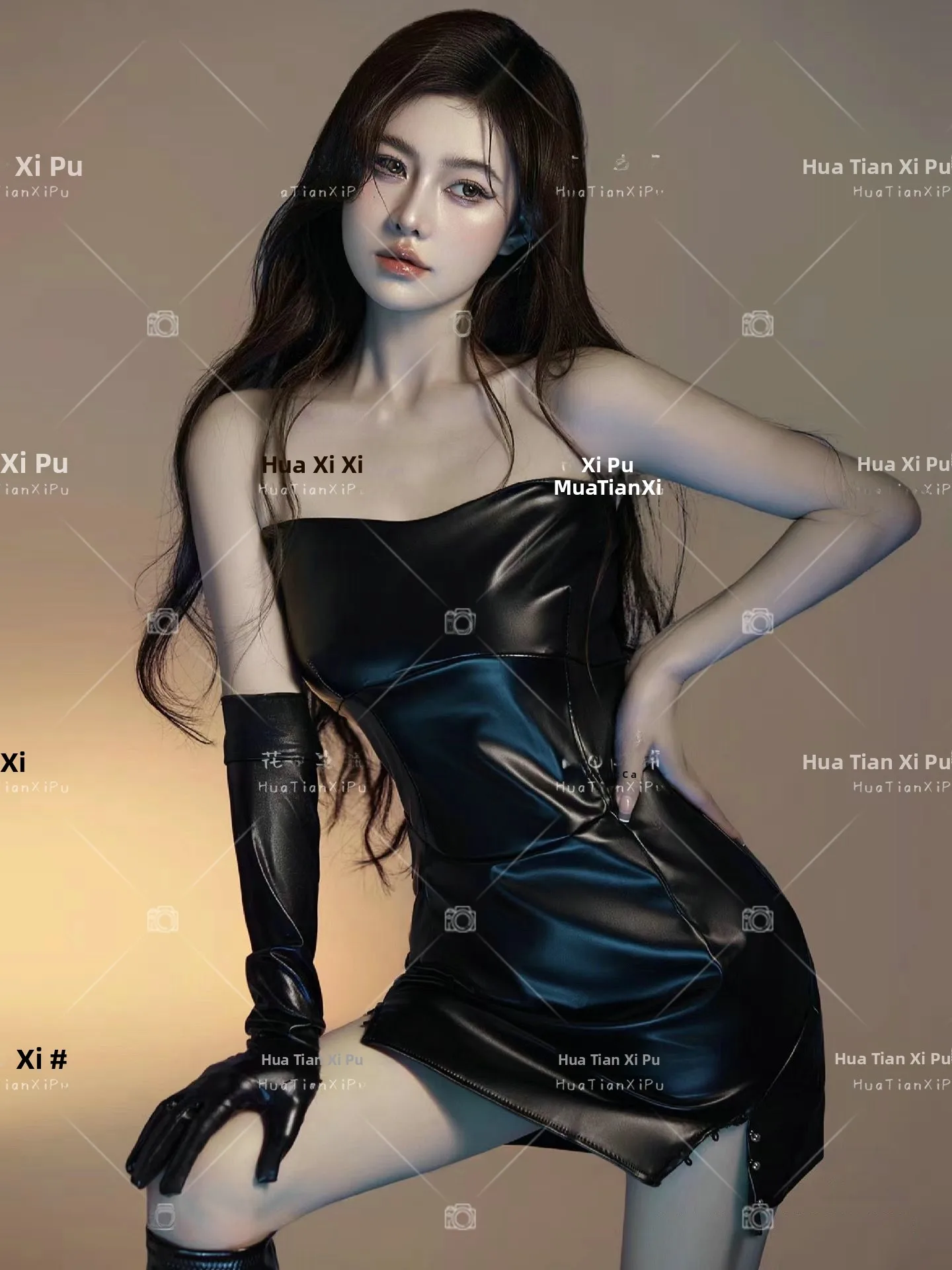 

New Ins Style Photography Studio Sweet Cool Fashion Dress Private Artistic Performance Clothing Stage Costume Ladies Gown