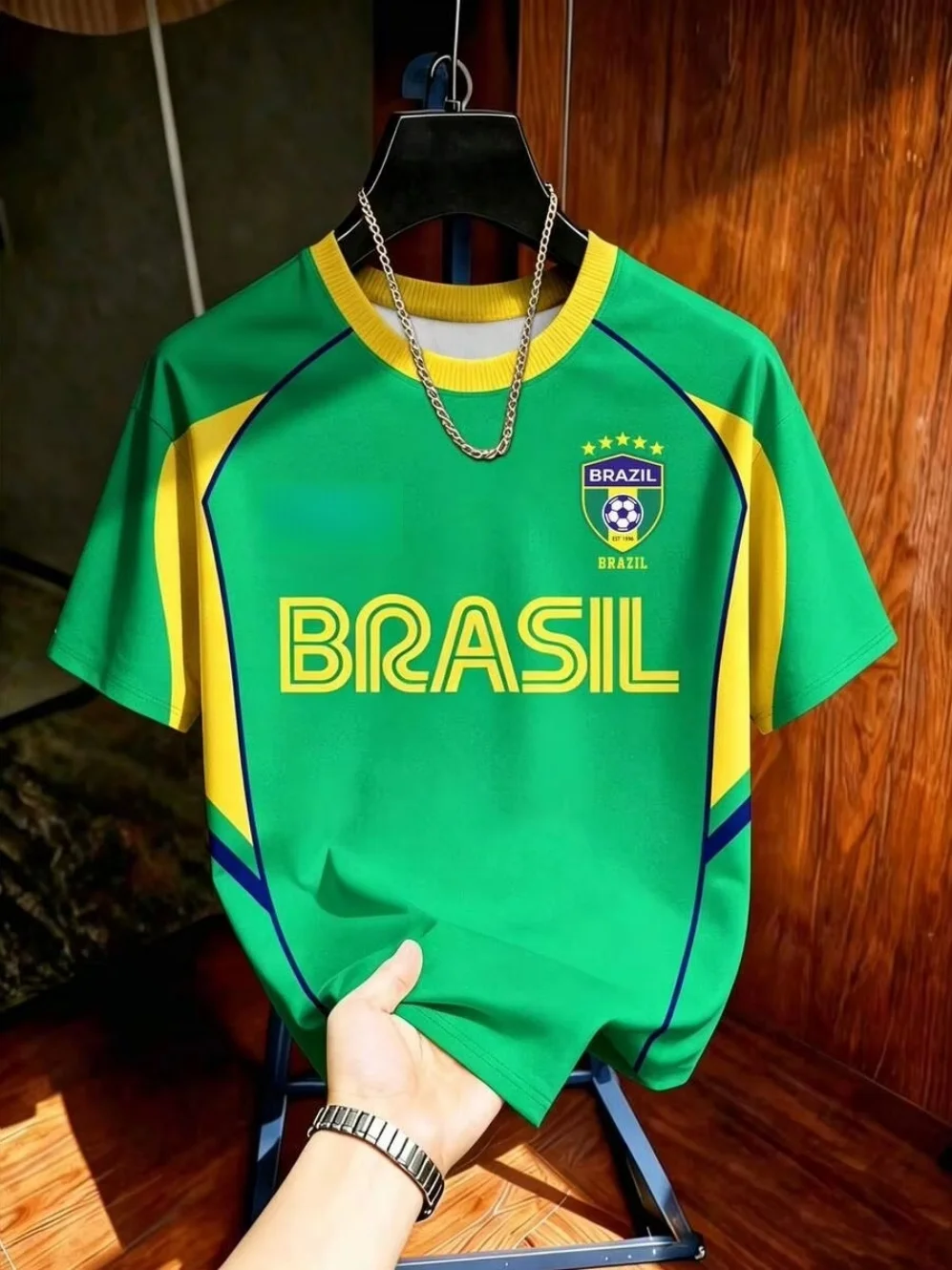 Thumbnail 4 - #77 Latest Mens Striped T-Shirts Offers
