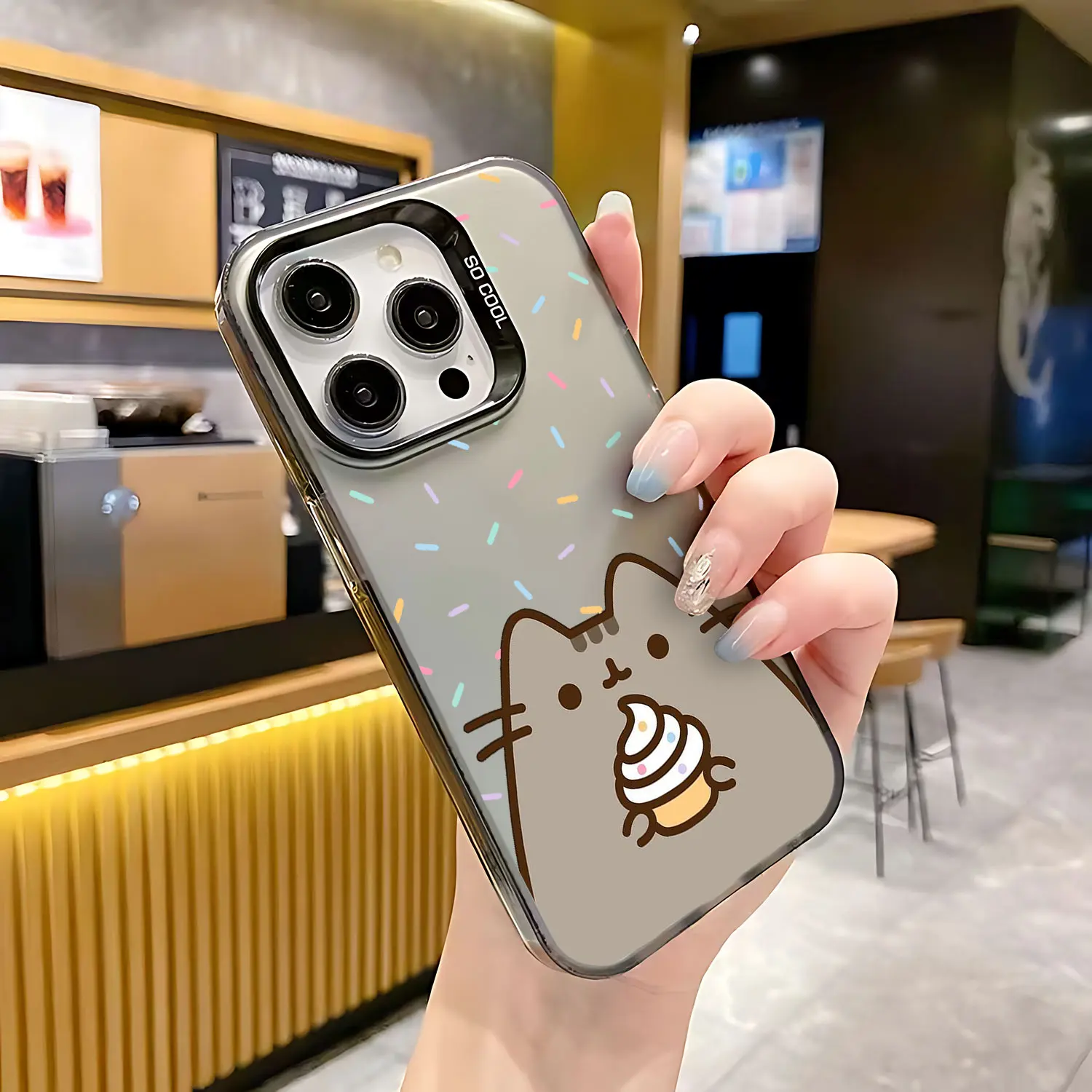 Cartoon P-Pusheens Cat Phone Case for Infinix Hot 8 9 10 12 20 30i Play Smart 5 6 7 8 Plus Spark 20 10 Pro Shockproof Back Cover