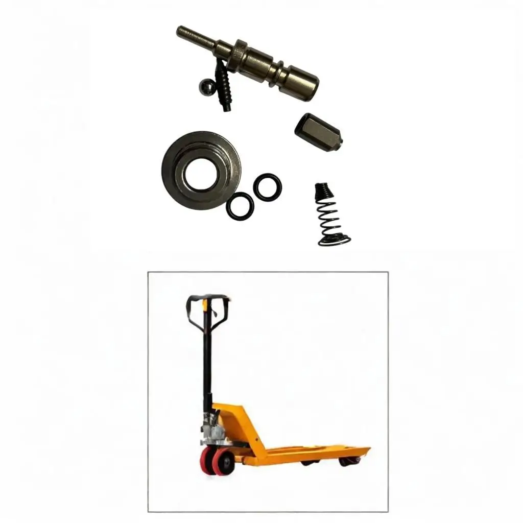 

Manual Forklift Hydraulic Valve Metal Control Core Repair Kit for Hydraulic Pallet Truck Parts Assembly