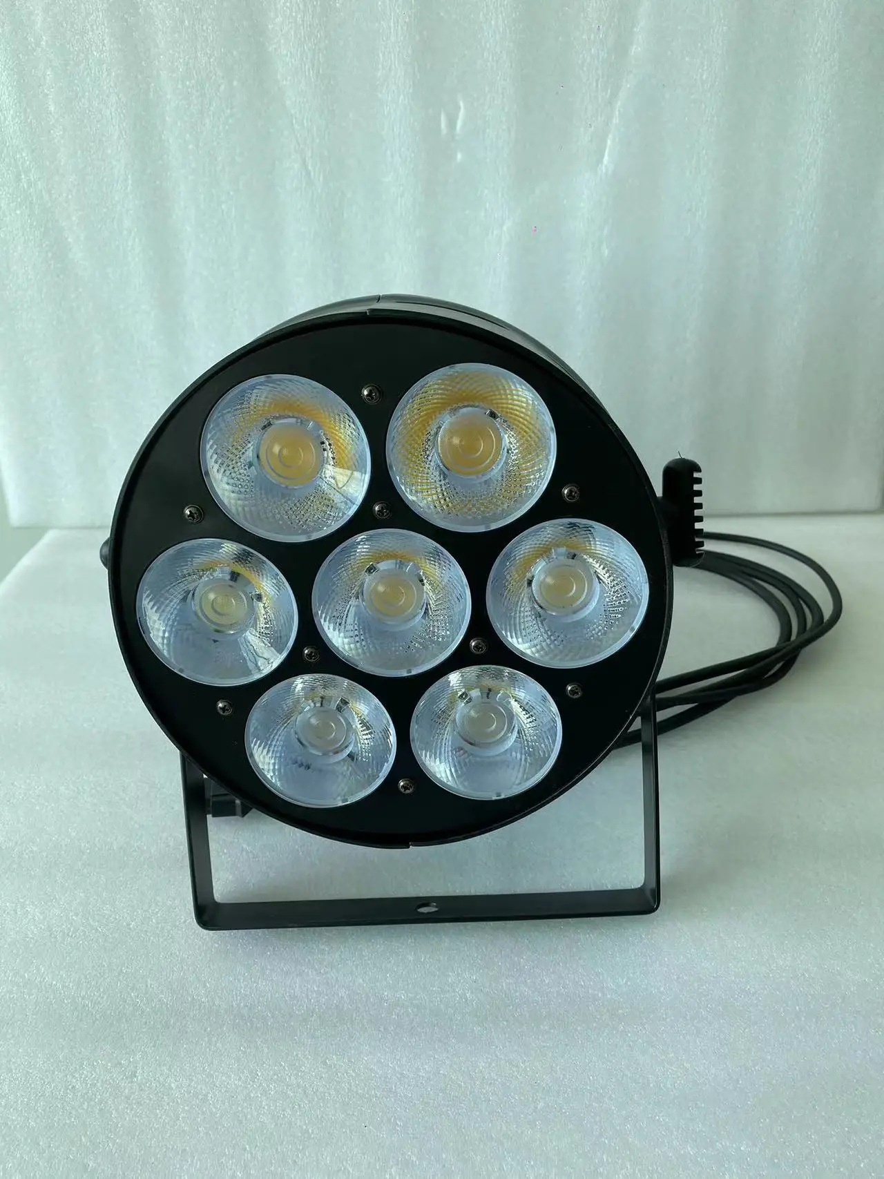 

High Power 7*50W LED COB Dual Color Warm White Gloss Par Light Stage Lights Led Par Light 400w