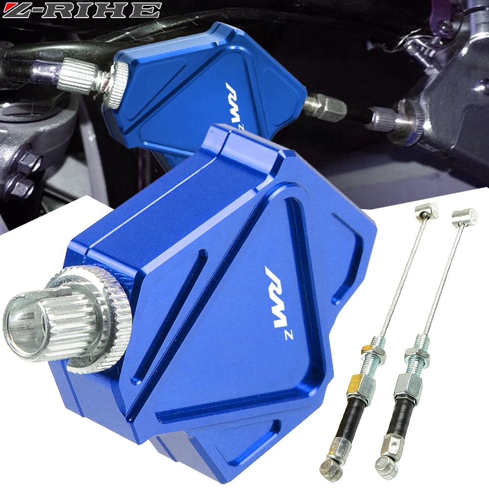 

RMZ 250 Motorcycle CNC Aluminum Stunt Clutch Lever Easy Pull Cable System For SUZUKI RMZ250 2004-2018 2017 2016 2015 2014 2013