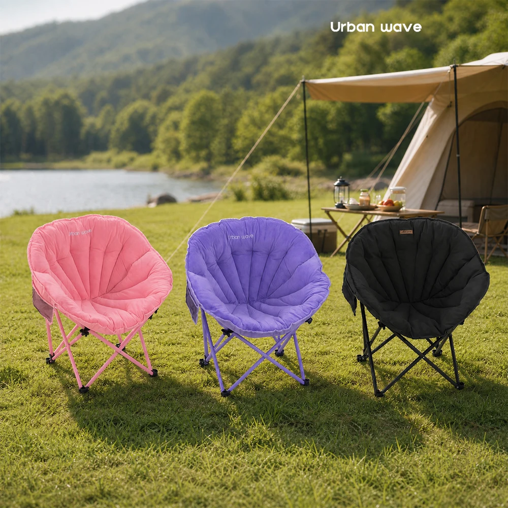 Outdoor Sport Chairs - Extra Large Heavy-Duty Outdoor Camping Folding