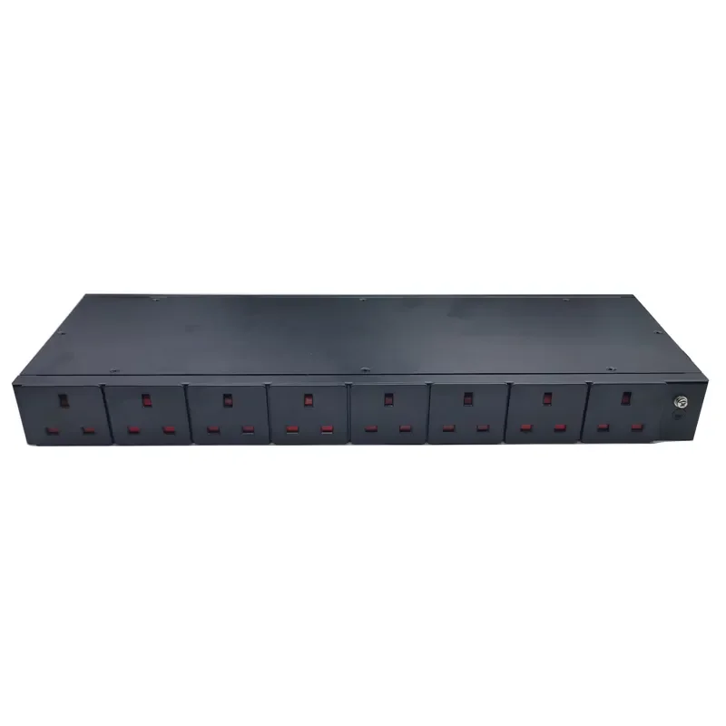 

Rack Mounts Pdu Power Strip Uk Pdu OEM Customized Outlet Switched, Snmp, TCP. Telnet 485modbus SSH Monitor, Test, and Control