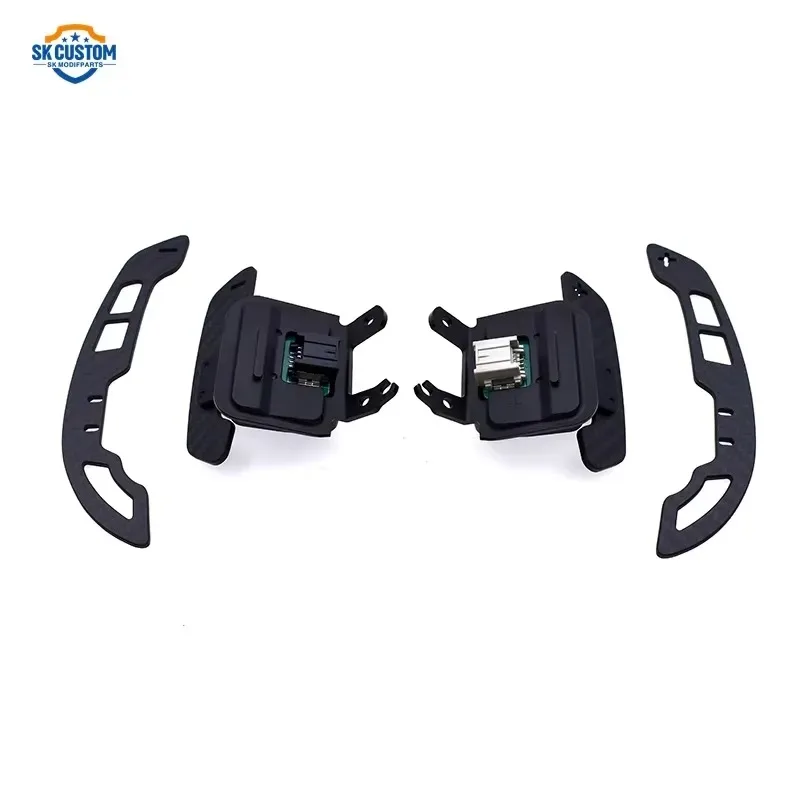 Hot Sale Real Carbon Fiber Magnetic Paddle Shifter for Corvette C8 ZR1 Z51 2020-2026 Steering Wheel view 3
