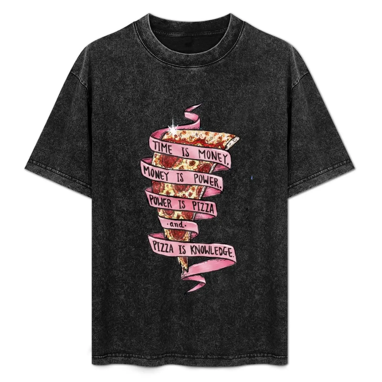 

Pizza T-Shirt graphic tee shirt clothes man clothes oversizeds mens cotton t shirts