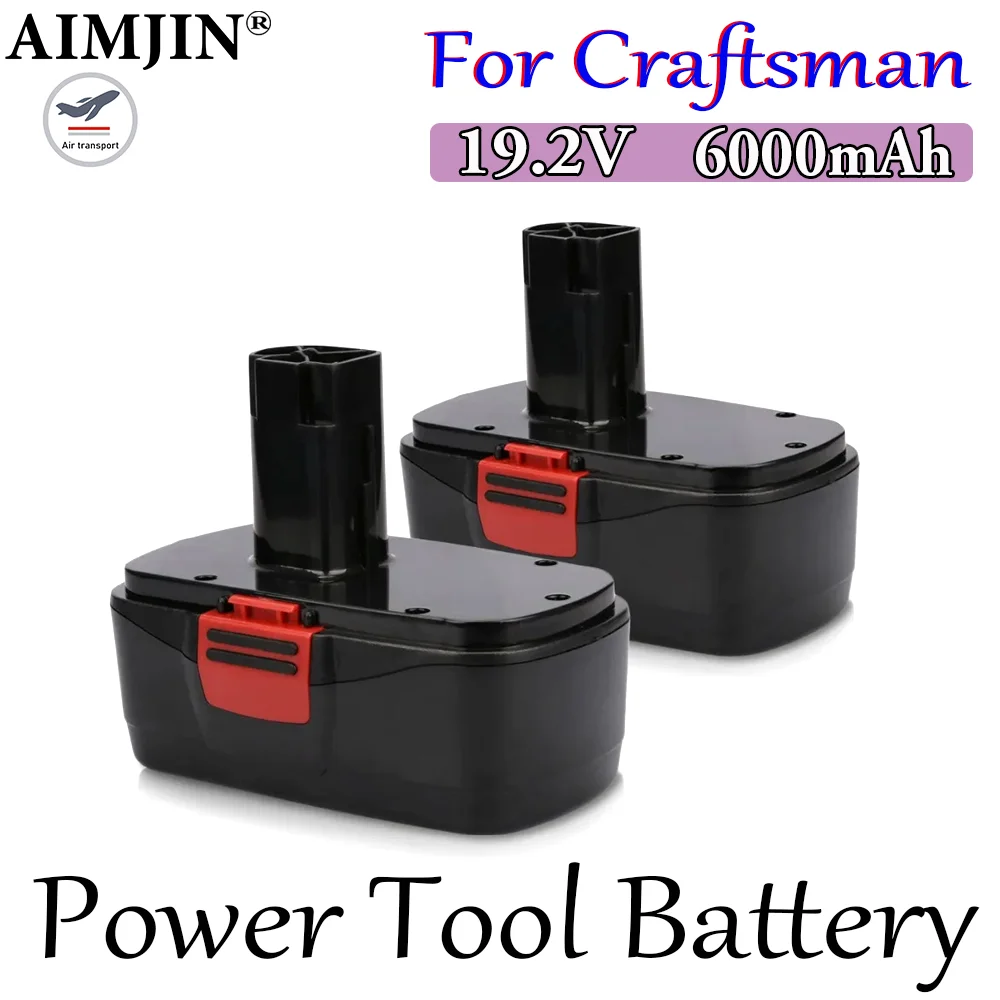 

6000mAh Ni-MH 18V Replacement Battery for Craftsman 19.2V Battery C3 DieHard 130279005 130279003 130279017 130211004 315.115410