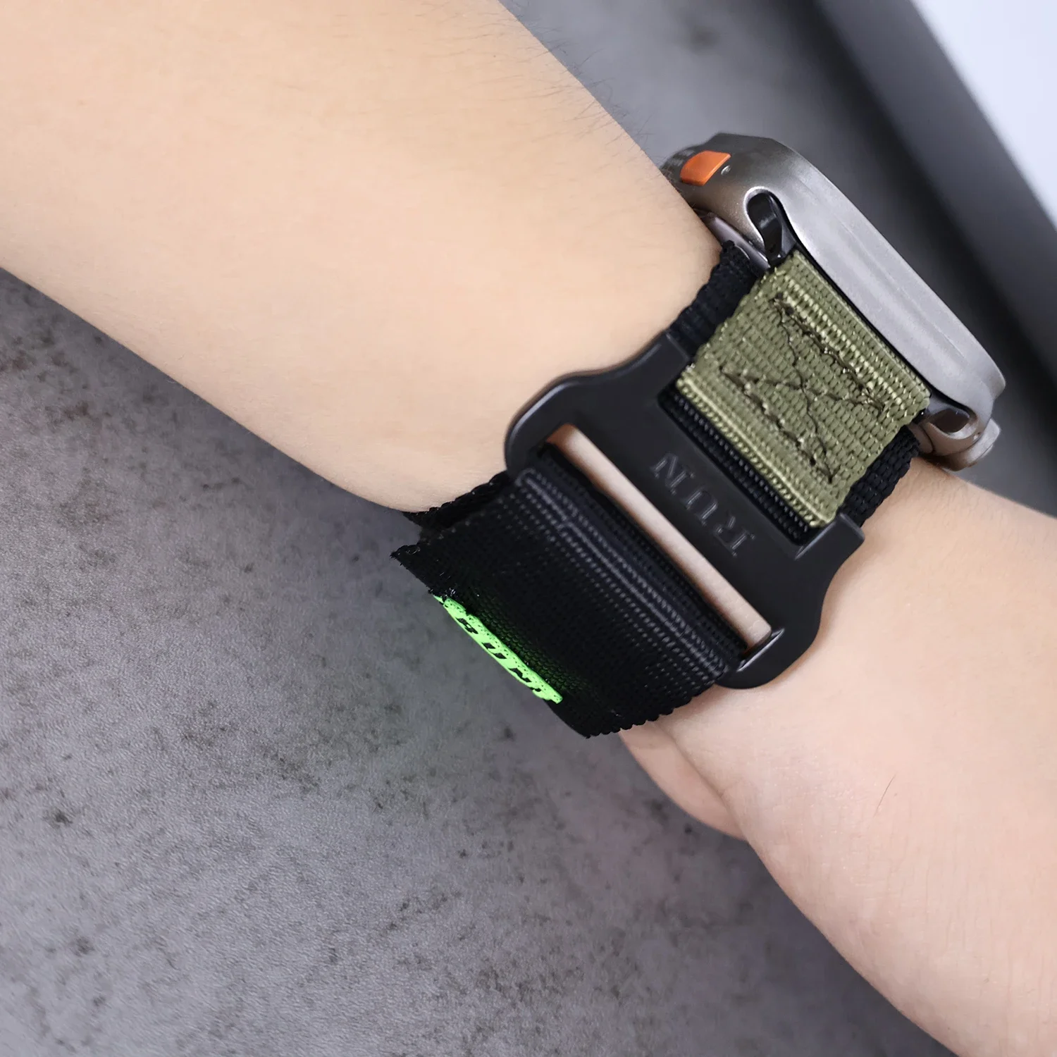 Sport Strap For Apple Watch Band Series 10 9 8 se 7 6 4 Ultra 2 Nylon Correa iwatch 49mm 46mm 44mm 40mm 45mm 41mm 42mm Bracelet