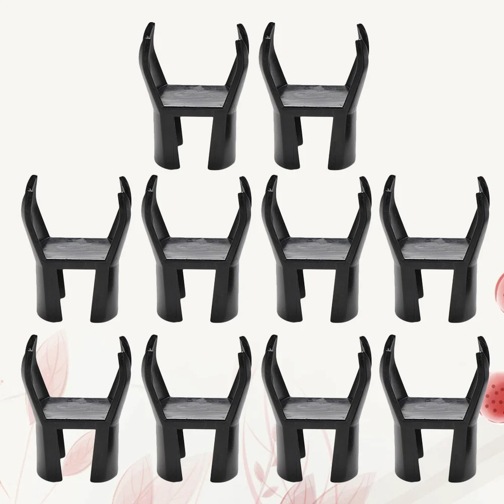 

10Pcs Portable Ball Pick Up Gadget Golf Putter Retriever Sucker Picker Claw Tool Accessory Black Sucker Picker