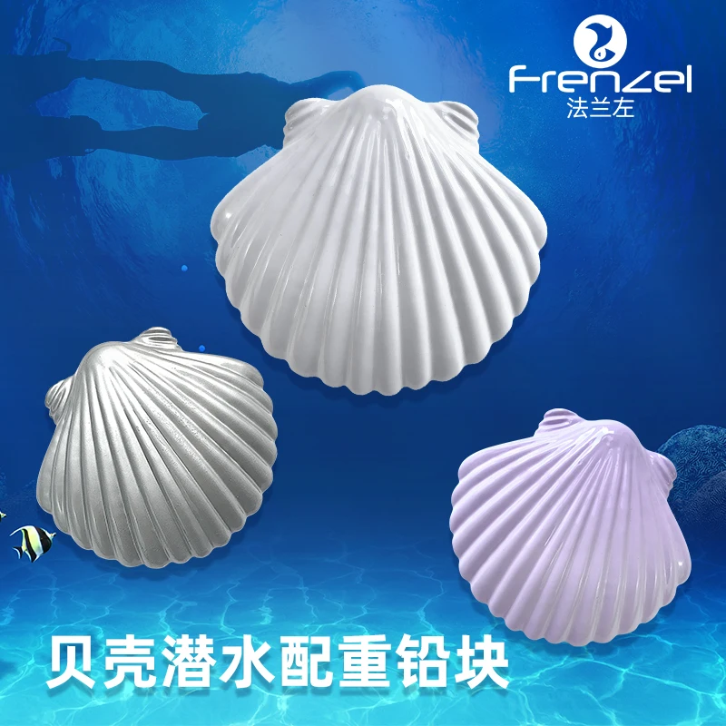 قذيفة جديدة المرجحة كتلة الرصاص الحرة الغوص الرئة الصيد والصيد معدات حورية البحر تحميل كتلة حورية البحر الغوص الملحقات