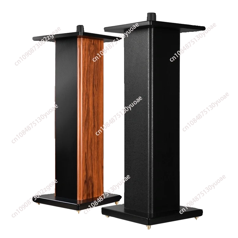 Wooden fixed placement audio bracket, floor-to-ceiling speaker tripod