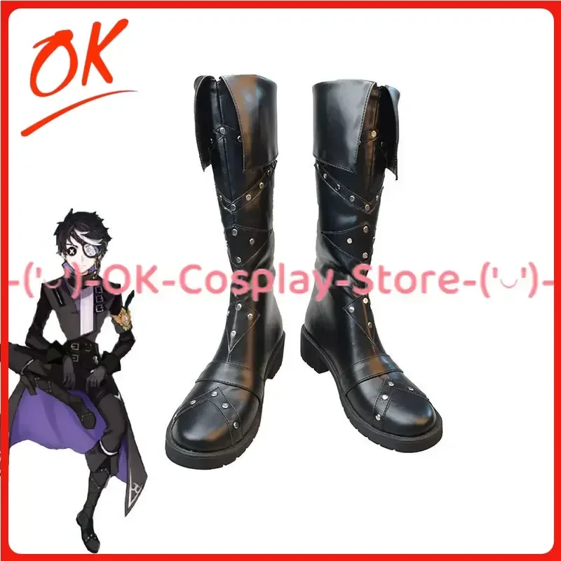 

[Индивидуальные] Identity V 4-летие Seer Eli Clark Обувь для косплея Аниме Игра Опора для ролевых игр Карнавальная вечеринка Сапоги из искусственной кожи