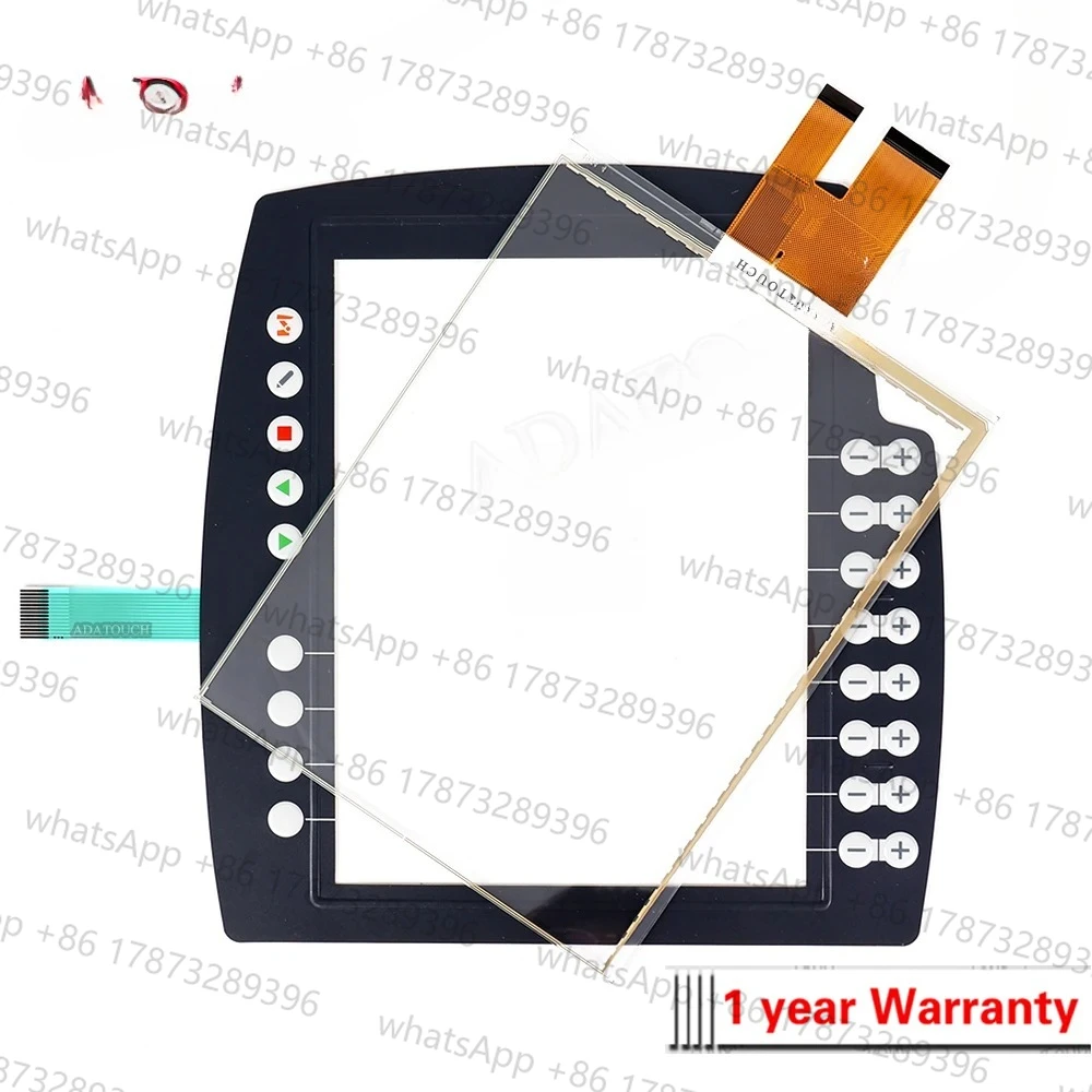 

Стеклянный дигитайзер сенсорной панели для KUKA KRC5 00-291-556 Smartpad2 Teach Подвеска Гибкая подвеска Панель управления + мембранная клавиатура