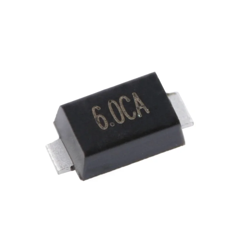 10Pcs/Original genuine SMFJ6.0CA SOD-123 6V/bidirectional SMT TVS transient suppression diode