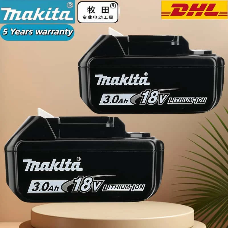 

Makita18V 6Ah tool Rechargeable battery,For Makita DAS180 DTW285 electric wrench DHR242 DHW180 Electrician Scissors18v Battery