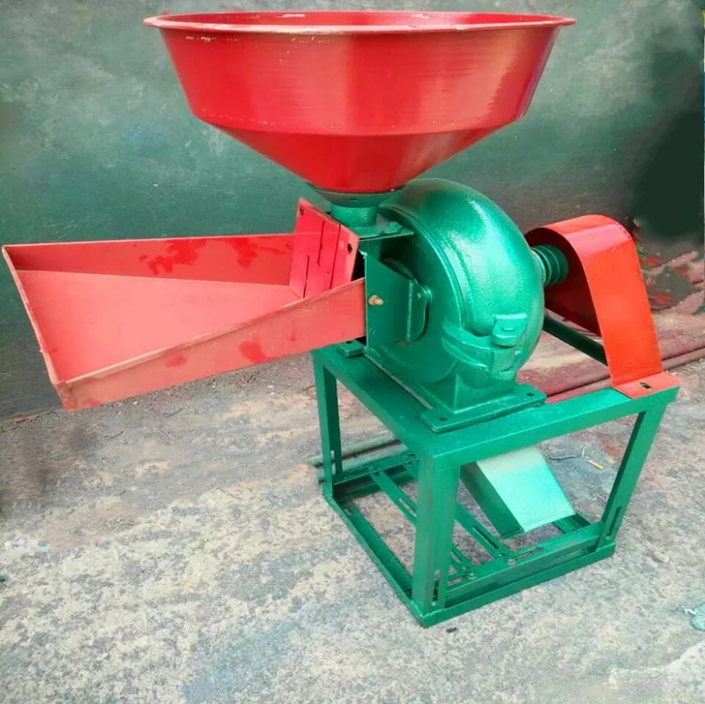 Multifunctional small claw type crusher Agricultural grain toothed disc grinder Rice grinding equipment