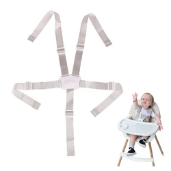 Baby High Chair Harness Universal Baby 5-Point Harness Safety Belt For Stroller High Chair Accessories