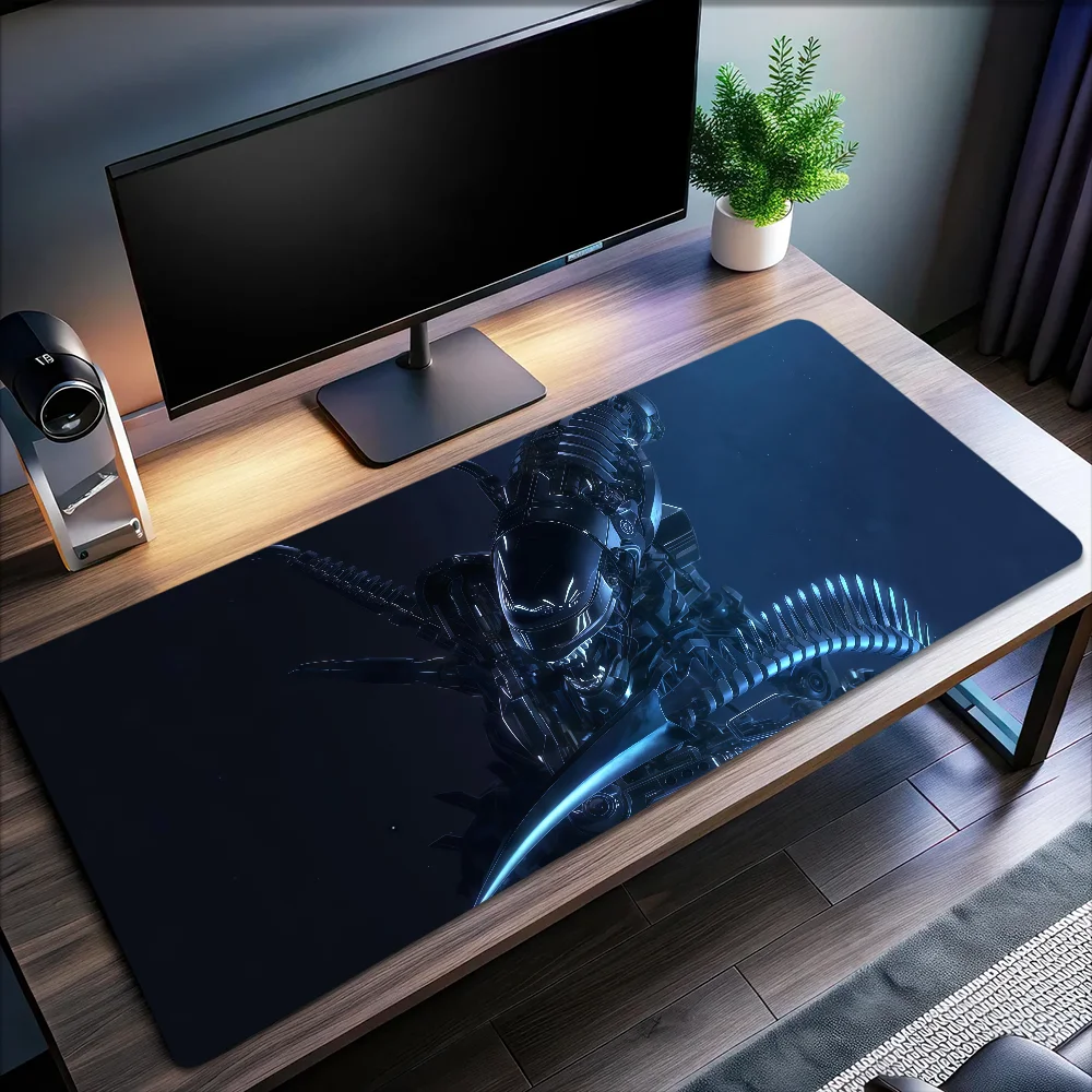 Mouse Pad X-Xenomorph Alien Gaming Office Desk Pads Life Large For Movie Computer Non-slip Lockedge MousePad