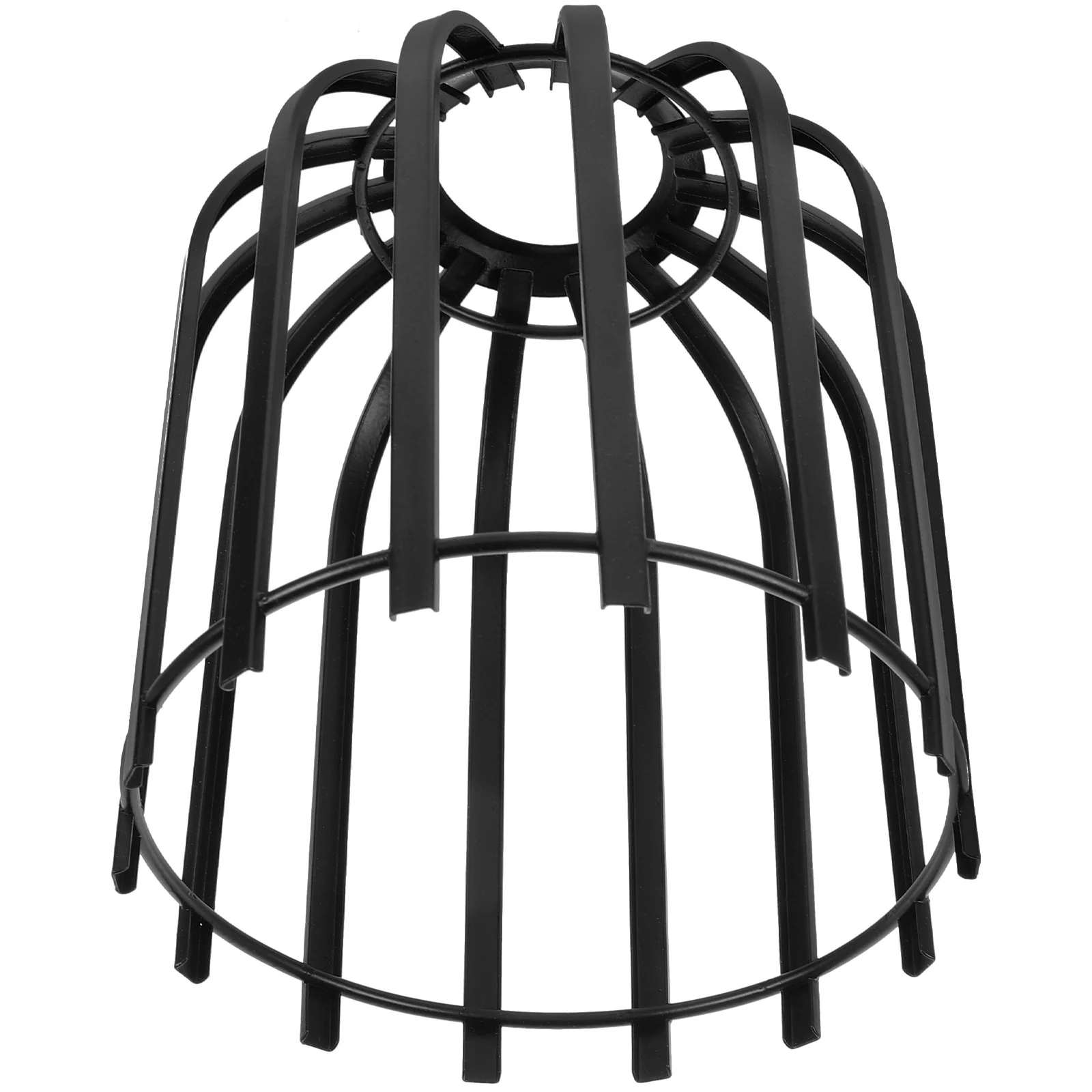 

Vintage Iron Art Cage Lamp Shade Hanging Pendant Light Cover For Bedroom Kitchen Dining Room Rustic Metal Light Bulb