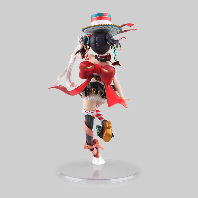 24CM ラブライブ！ スクールアイドルフェスティバル 山沢ニコ フィギュア 1/7 クリスマスドレスアップモデル おもちゃ ギフト コレクション アクションフィギュア PVC