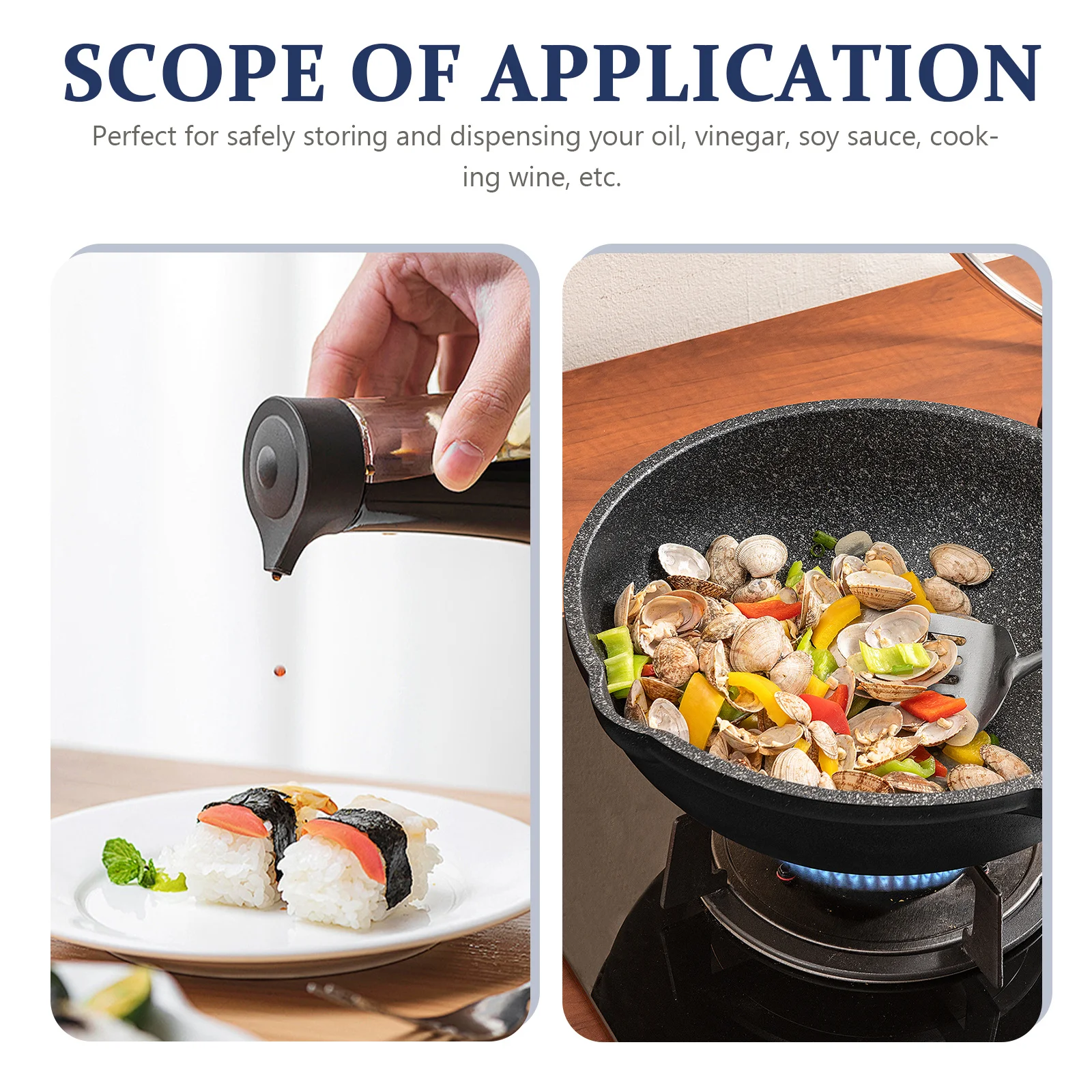 

Ceramic Vinegar Dispenser Soy Sauce Storage Oil and Source Bottle Seasoning Containers Jar