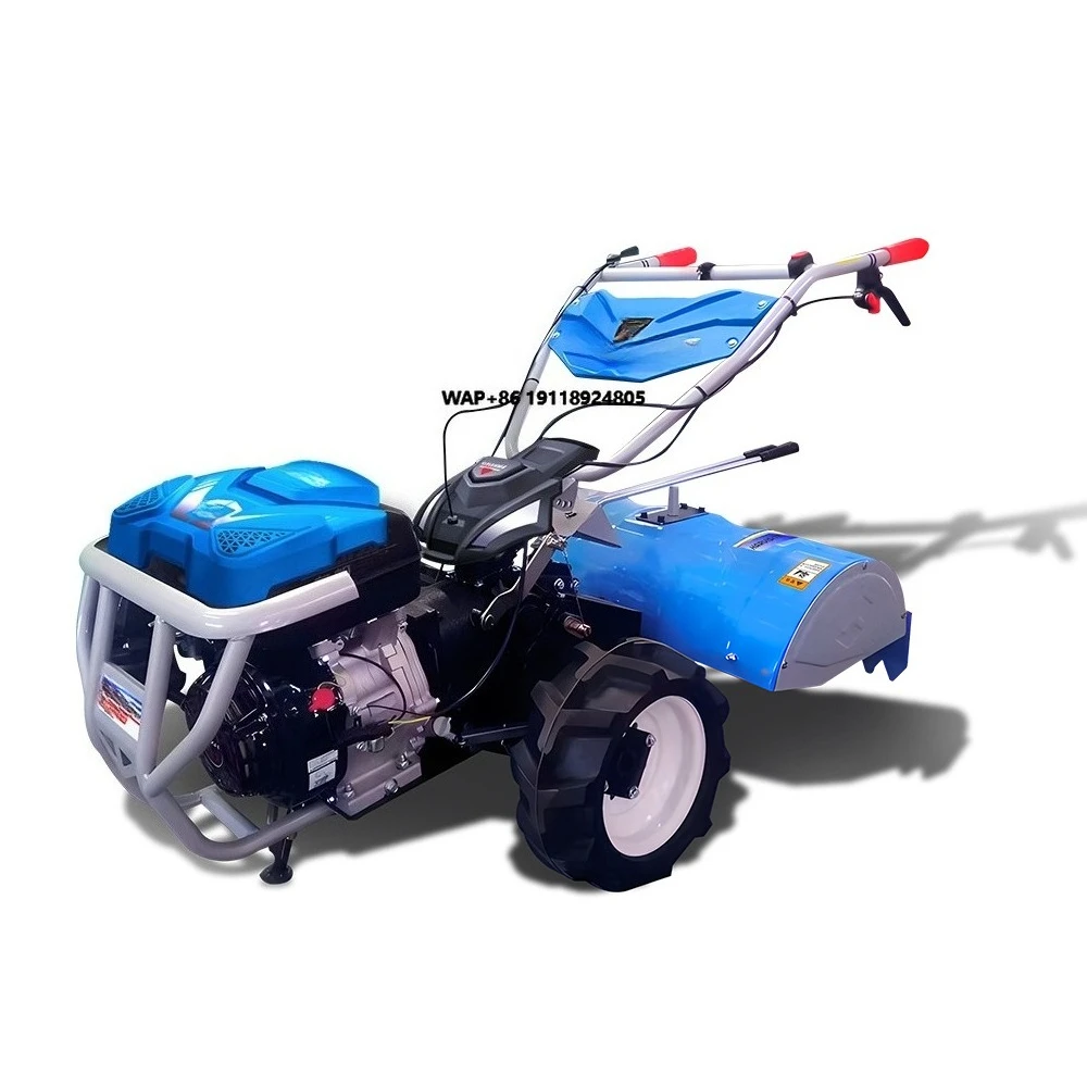 

5HP 6hp 8hp Petrol 4 Wheel Drive Micro Power Rotary Tiller Cultivator Tractor Parts Price