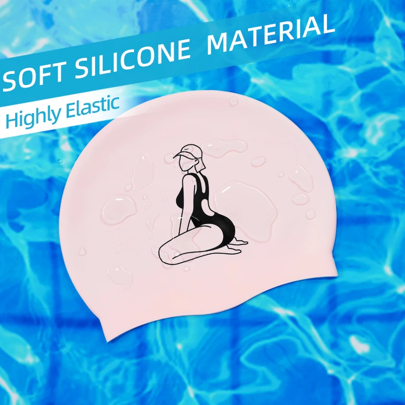 

Swimming Cap Adult Fashionable Swim Cap for Sea Pool