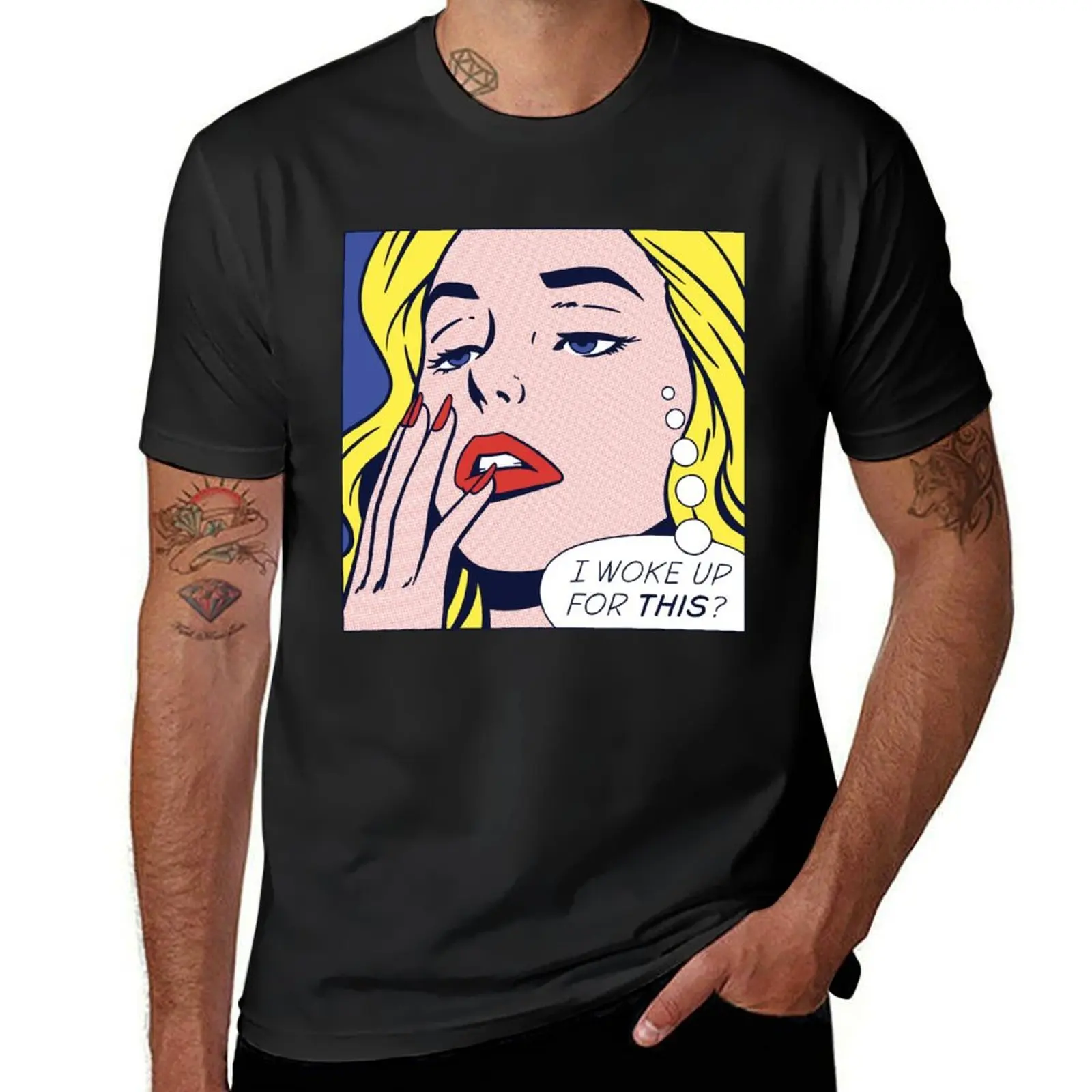 

Pop Awake Girl T-Shirt blanks animal prinfor boys mens cotton t shirts